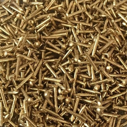 100pcs testa tonda ottone - 100pcs,